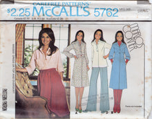 1970's McCall's Marlos Corner Yoked Pullover Dress or Top and Overskirt Pattern - Bust 30.5-34" - no. 5762