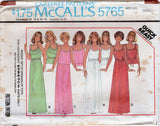 1970's McCall's Set of Dresses or Tops pattern - Bust 32.5-38" - No. 5765