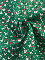 1990's Goose Novelty Print Pre-Quilted Fabric - (P250)