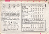 1960's Simplicity Shirtwaist Dress Pattern with Slim or Gathered Skirt - Bust 32" - No. 6042