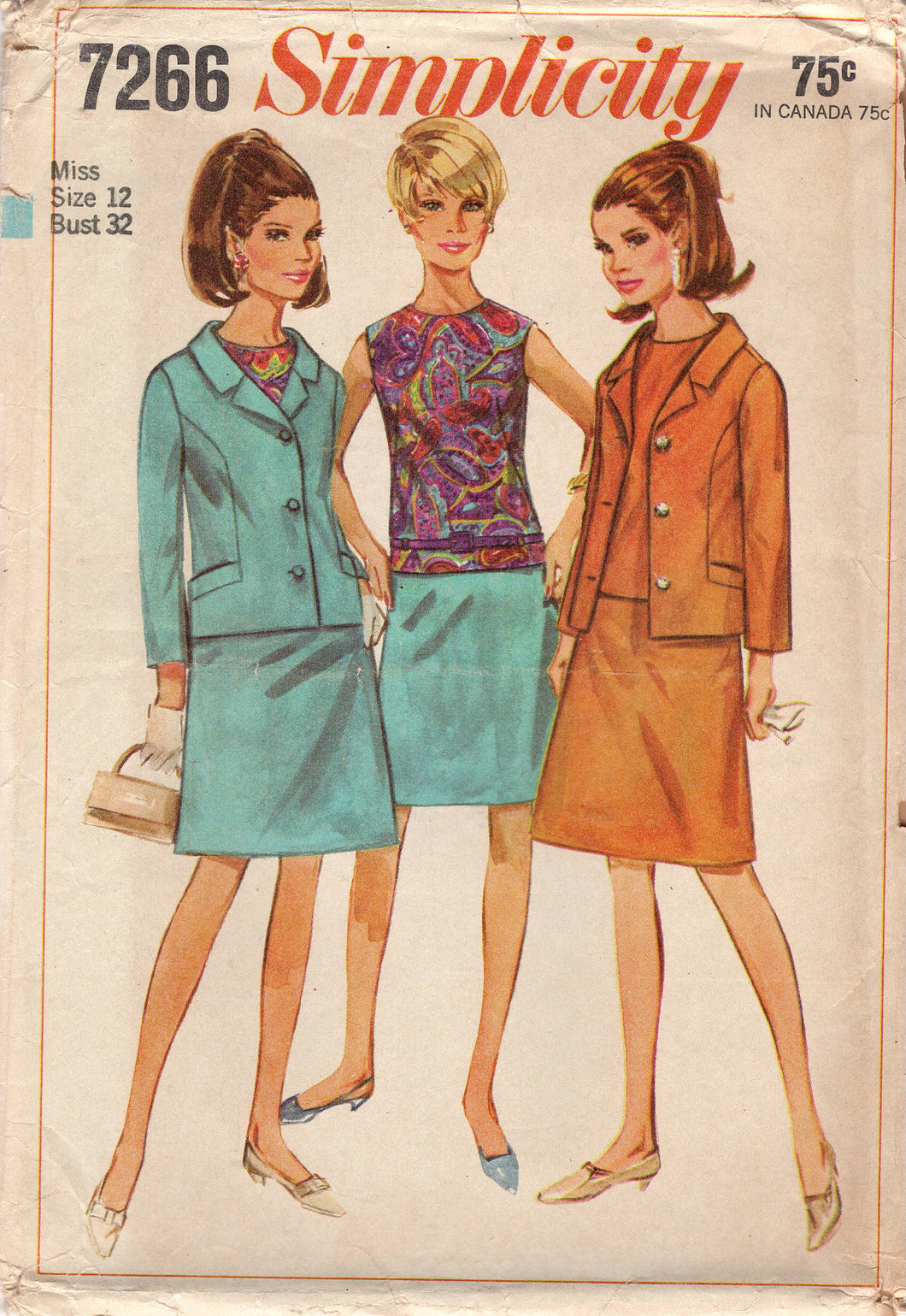Buy Simplicity Sewing Pattern 8433 Semi-fitted Suit With Lined Online in  India - Etsy
