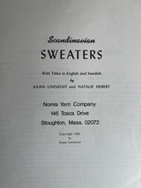 1980’s reprint of a 1940’s Nomi’s Scandinavian Sweaters Booklet