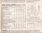 1950's McCall's Shirtwaist Dress Pattern and Bodice and Skirt Pockets - Bust 36" - No. 8105