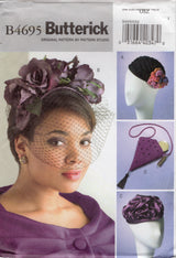 2000's Butterick  Buckram Hats and Bag Pattern - OSZ - No. B4695