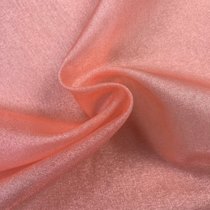 1970’s Apricot “Glitter Organza” Fabric - BTY