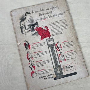 1940’s Learn to Sew Booklet by J&P Coats - Softcover