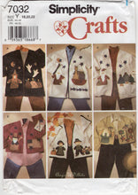 1990's Simplicity Holiday Appliqued Jacket Pattern in Two Lengths - Bust 40-44" - No. 7032