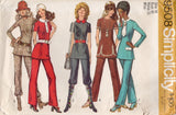1970's Simplicity Princess Line Tunic Pattern - Bust 40" - No. 9508