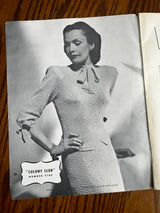 1940's Minerva Style Book Knits Booklet - No. 71