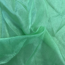 1970’s Mint Green “Glitter Organza” Fabric - BTY
