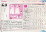 1960's Simplicity Beach Dress, Bra and Shorts Pattern - Bust 31.5" - No. 8251