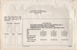 1970's Kwik Sew Basic Fitting Dress Pattern - Bust 41.5-45" - No. 774