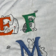 1970’s Animal Alphabet Embroidery Completed