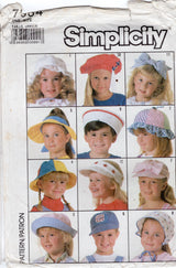 1980's Simplicity Child's Hat Pattern - No. 7984