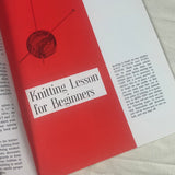 1960’s McCall's Step-by-Step Knitting for Beginners Booklet - Softcover