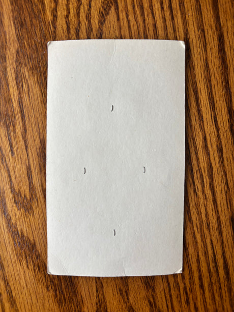 1960’s Fashion-Tone Plastic Buttons - Yellow - set of 4 - 1 1/4" -  on card (PC63)