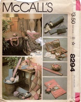 1980's McCall's Needlecraft Accessory pattern - No. 8294