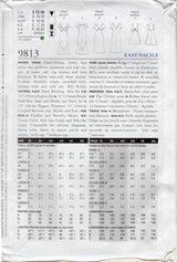 1990's Vogue Mini or Midi Bias Cut Dress Pattern with Mermaid Hem - Bust 36-40" - No. 9813