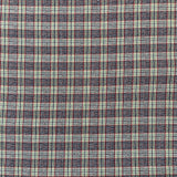 1970's Black and Green Plaid fabric