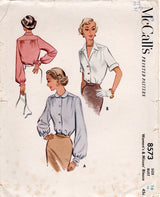 1950's McCall's Button Up Blouse Pattern - Bust 34" - No. 8573