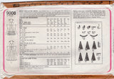 1970's Simplicity Princess Line Dress with Gored Skirt Pattern - Gunne Sax - Bust 34" - No. 9008