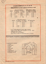 1970's Mail Order Zip Front Princess Line Dress with Pockets pattern - Bust 40" - No. 9059