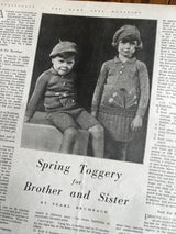 1930's Needlecraft The Home Arts Magazine - April 1932