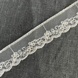 1970’s Hirschberg, Schutz & Co Lace - Polyester/Nylon - BTY