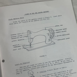 1960’s Junior Miss Makes a Skirt - 4-H Member Manual - Unit 1 - Soft cover