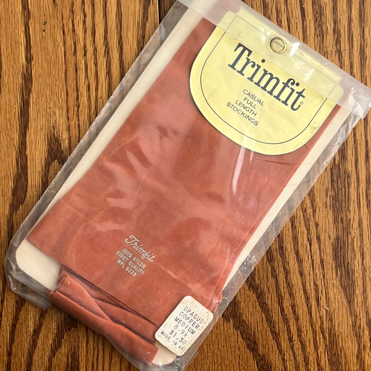 1970’s Deadstock Trimfit Opaque Full length Stockings - Adult size - multiple colors available