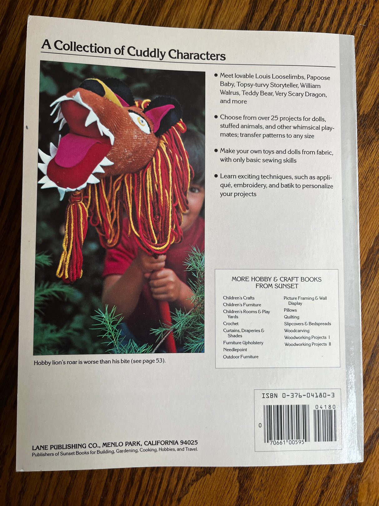 1970’s Sunset Dolls and Soft Toys Pattern Book