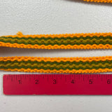 1970’s Orlon Braided Trim - Multiple Colors Available - BTY