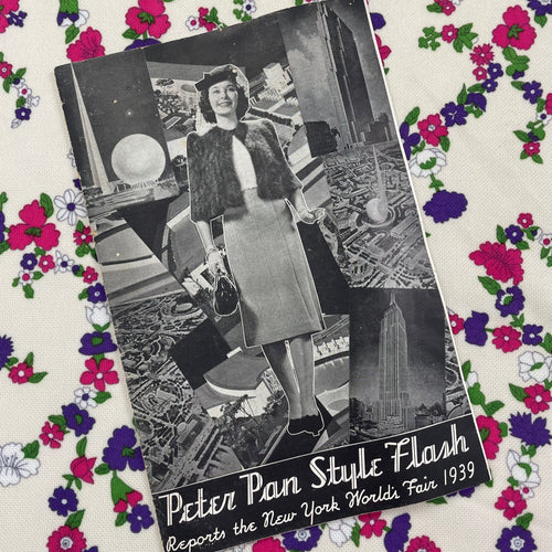 1939 Peter Pan Yarn Catalog from the World's Fair - Soft cover