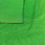 1970’s Green Fuzzy Soft Nylon Fabric - BTY (AA1)