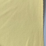 1970's Yellow Ribbed Wool Fabric (C2) - BTY