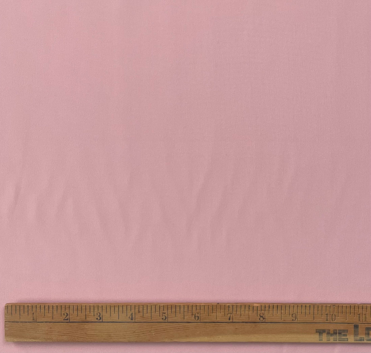 1970’s Dusty Rose Pink Polyester Crepe Fabric - BTY