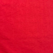 1970’s Red Brocade Cotton Fabric - BTY