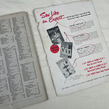 1940’s Learn to Sew Booklet by J&P Coats - Softcover