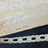1970’s White color Insertion Lace - Cotton - BTY (TR25)