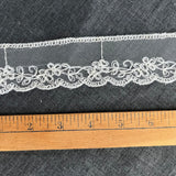 1970’s Hirschberg, Schutz & Co Lace - Polyester/Nylon - BTY