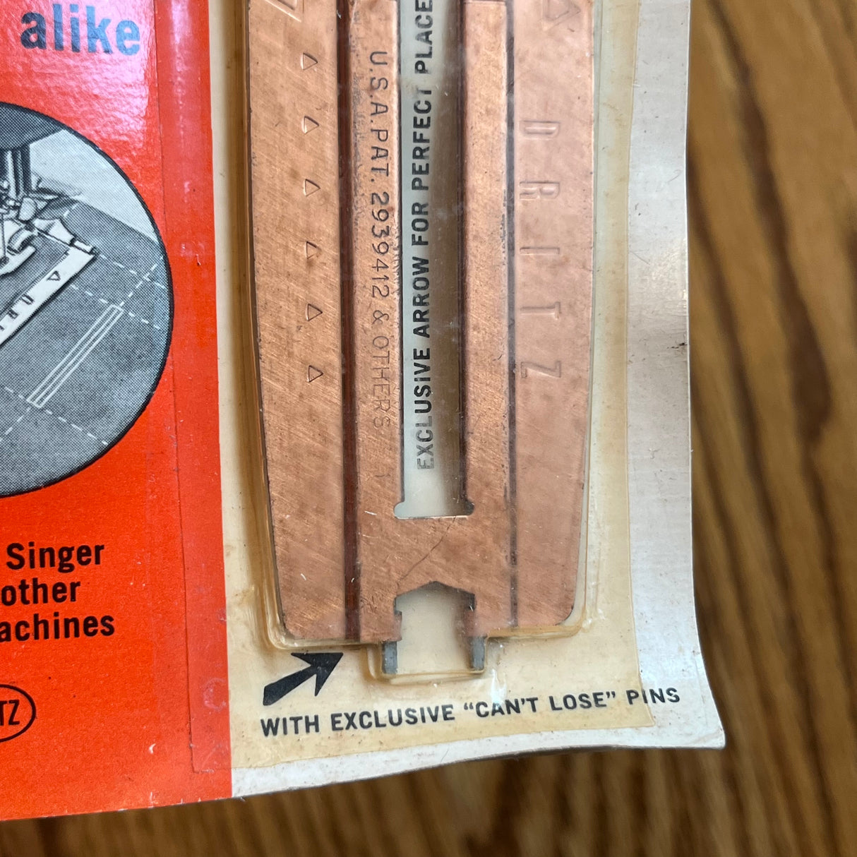 1970's Dritz Bound Buttonhole Maker - NOS