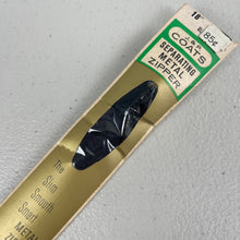 Separating Metal Zipper - 1970’s- J. & P. Coats - Multiple colors available