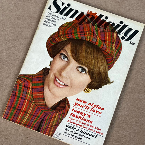 1967 Simplicity FALL/WINTER Pattern Home Catalog - original magazine