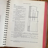 1970’s Dorothy Moore's Pattern Drafting and Dressmaking - Hardcover - RULERS INCLUDED