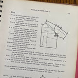 1970’s Dorothy Moore's Pattern Drafting and Dressmaking - Hardcover - RULERS INCLUDED