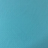 1970's Aquamarine Waffle Knit Fabric- BTY