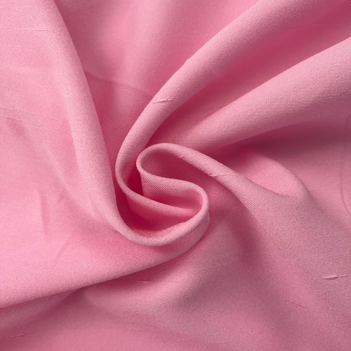 1970's Pink Slubby Polyester Fabric (P28)