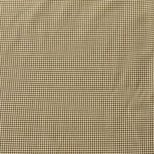 1970’s Mustard Yellow and Brown Small Houndstooth Fabric - BTY