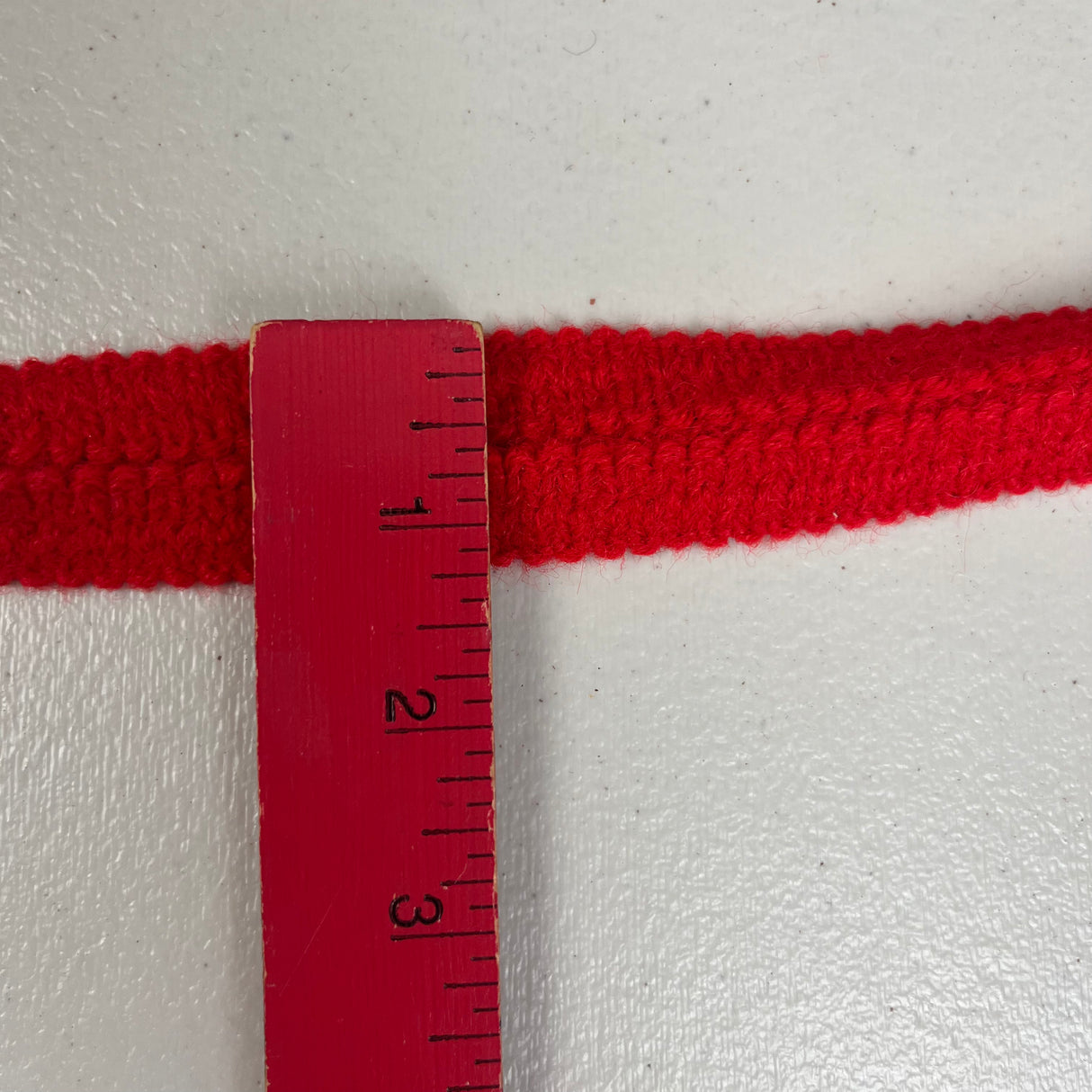 1970’s Red Braided Fold Trim - BTY