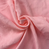 1970's Pink Plisse Polyester Fabric (P35)